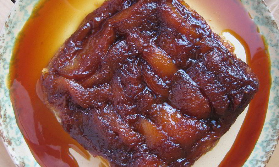 Рецепт нектаринового тарта татен