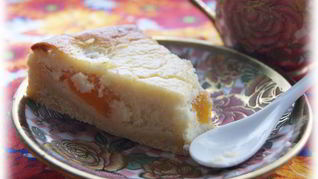 Персиковый тарт с франжипаном