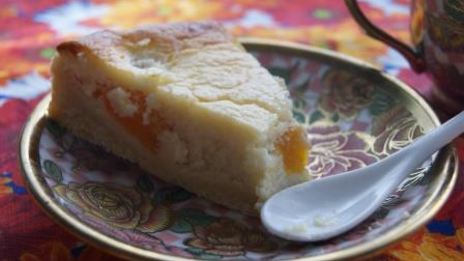 персиковый тарт с франжипаном