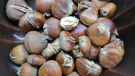 шоколадно-каштановый тарт