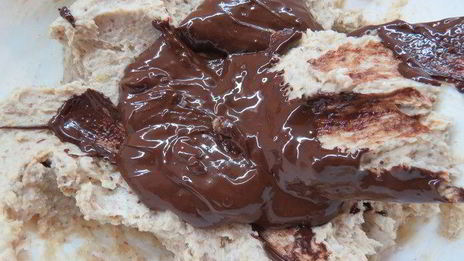 шоколадно-каштановый тарт