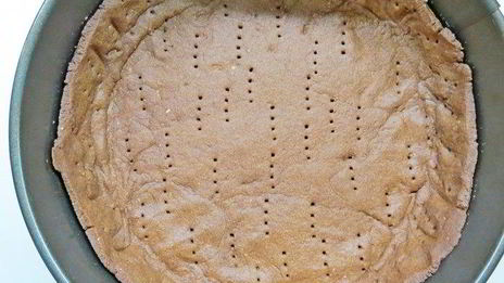 шоколадно-каштановый тарт