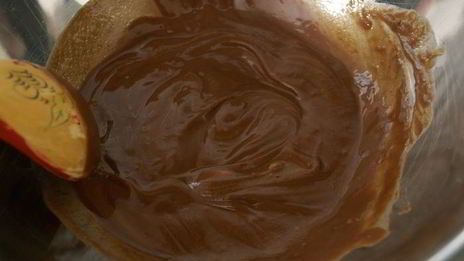 шоколадно-сливочный тарт с фруктами