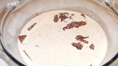 шоколадный тарт с бананами блаженство