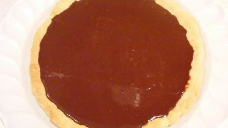 шоколадный тарт с бананами блаженство