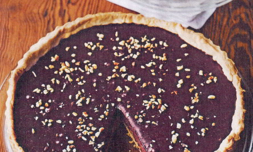 Рецепт шоколадного тарта с фундуком и медом