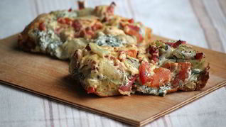 Тарт фламбе