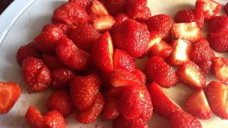 тарт клубника и кокос