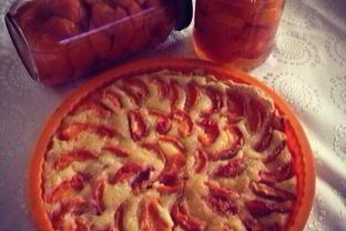 Тарт с абрикосами