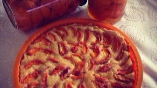 Тарт с абрикосами