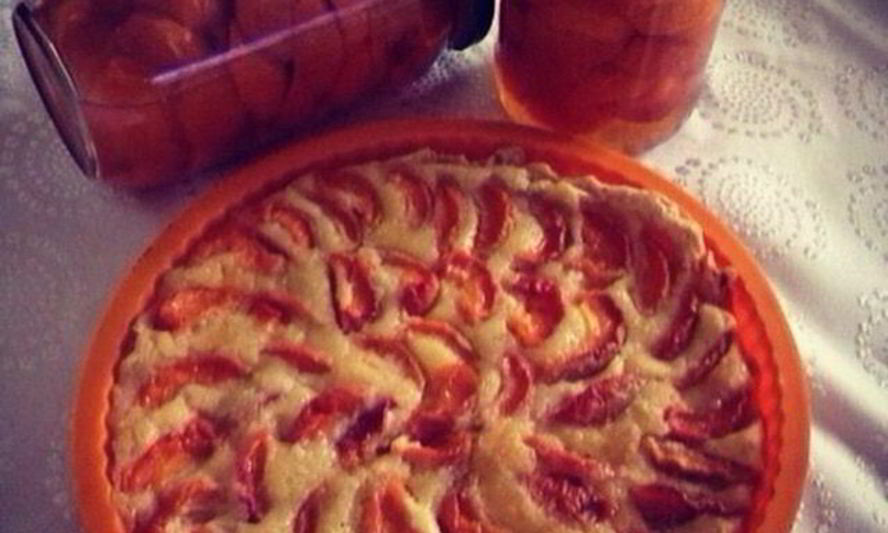 Рецепт тарта с абрикосами