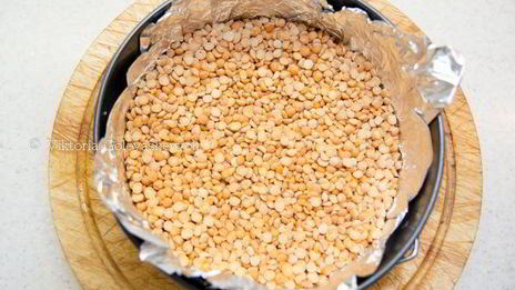 тарт с айвой и сырным муссом