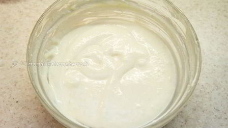 тарт с айвой и сырным муссом