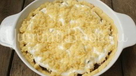 тарт с черешней