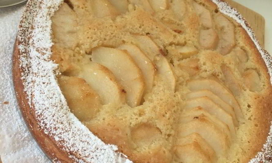 Рецепт тарта с франжипаном и грушами