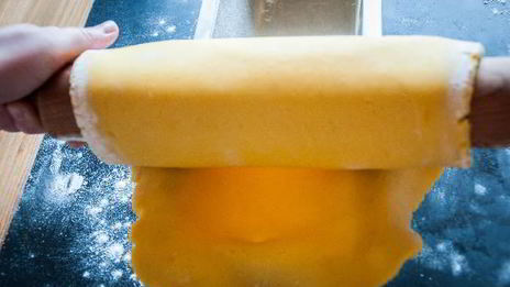 тарт с карамельным кремом и яблоками