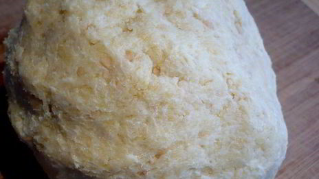 тарт с красной чечевицей и кокосом