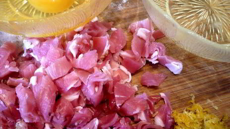 тарт с красной чечевицей и кокосом