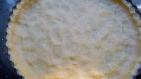 тарт с кукурузой и базиликом