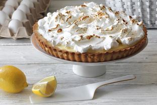 Тарт с лимонным кремом