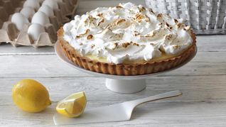 Тарт с лимонным кремом