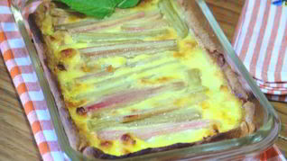 Тарт с ревенем