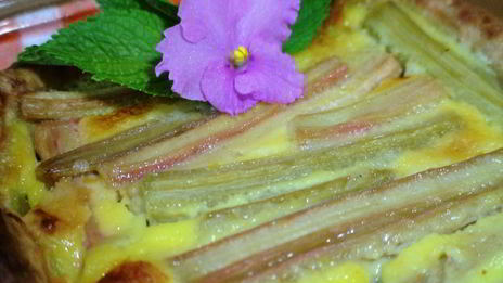 тарт с ревенем