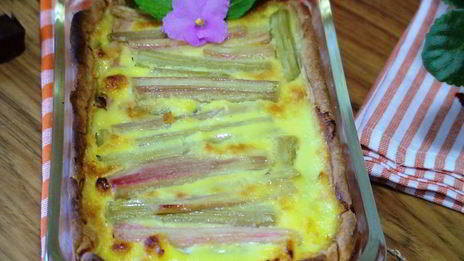 тарт с ревенем