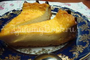 Тарт с заварным сливочным кремом