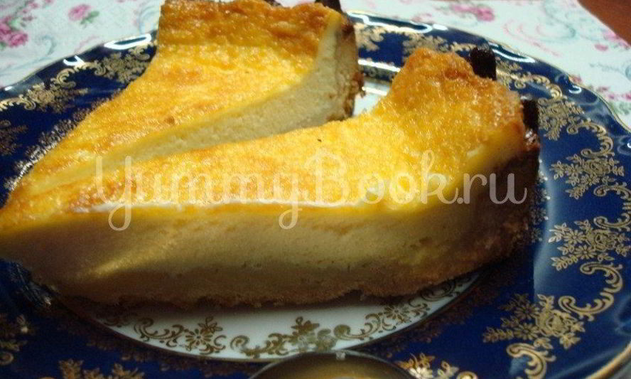 Рецепт тарта с заварным сливочным кремом