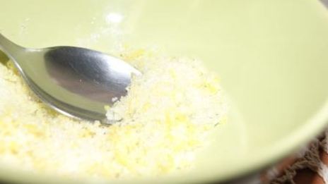 тарт с зерненым творогом и медом