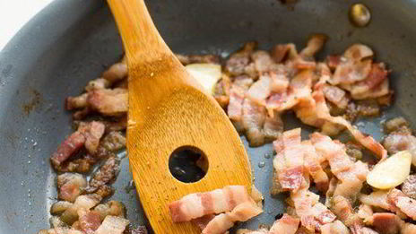 тарт со спаржей и беконом