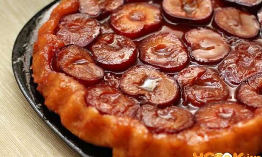Рецепт тарта татен со сливами