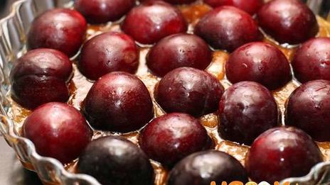 тарт татен со сливами