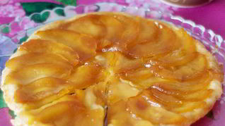 Тонкий тарт татен