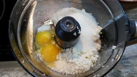 творожно-яблочный тарт