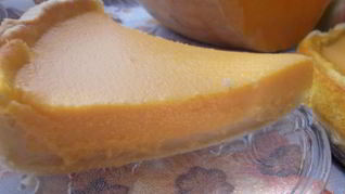 Тыквенный тарт с медом и лимонной цедрой