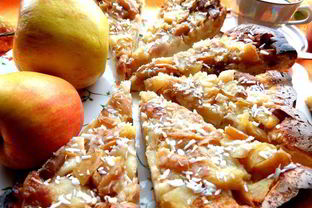 Яблочно-грушевый тарт Татен