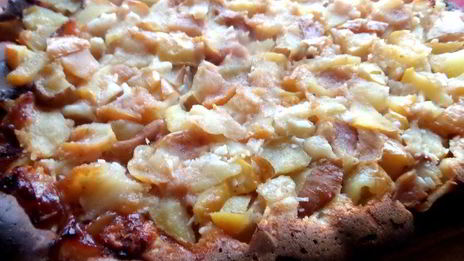 яблочно-грушевый тарт татен