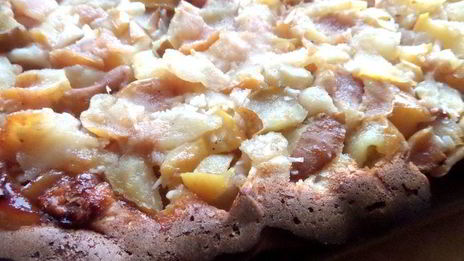 яблочно-грушевый тарт татен