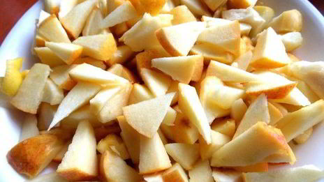 яблочно-грушевый тарт татен