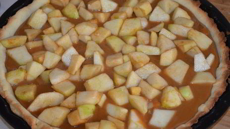 яблочный тарт ириска