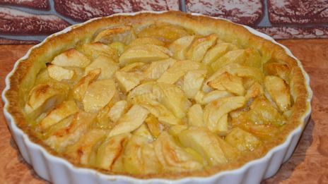яблочный тарт из яблок
