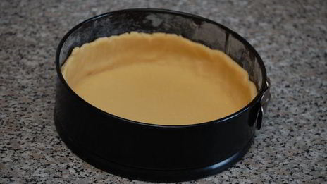 яблочный тарт с творожным кремом