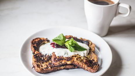 французские банановые тосты