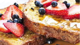 Французские тосты с ягодами