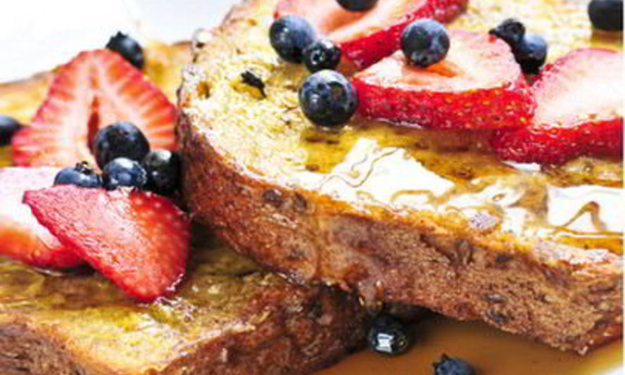 Рецепт французских тостов с ягодами