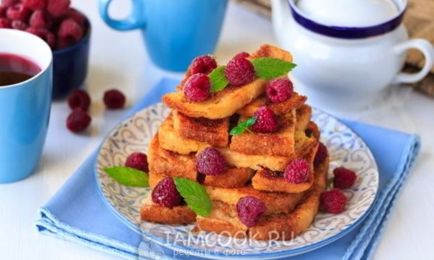 Рецепт французских тостов в духовке