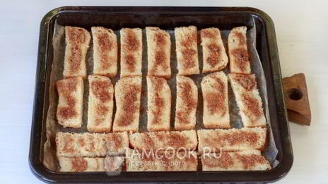 французские тосты в духовке