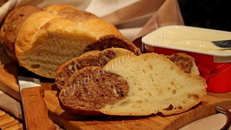 хлеб-тост с какао